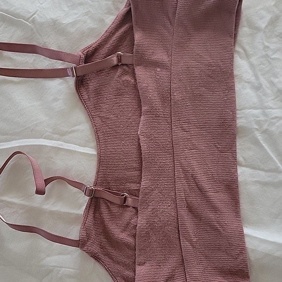 Athleta Well Rested Ribbed Knit Sleep Bra Size XS - Picture 4 of 5